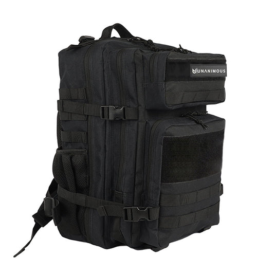 Backpack Premium Tactic 45L Black – spacious high‑capacity tactical backpack with ergonomic strap