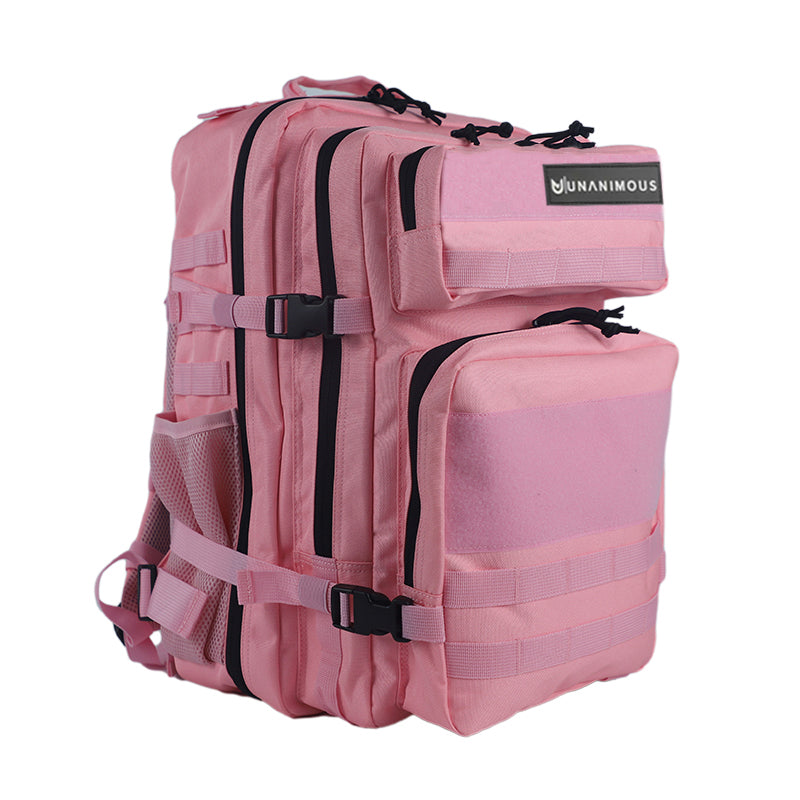 Backpack Premium Tactic 45L Pink – stylish tactical backpack in pink colour with high‑performance features