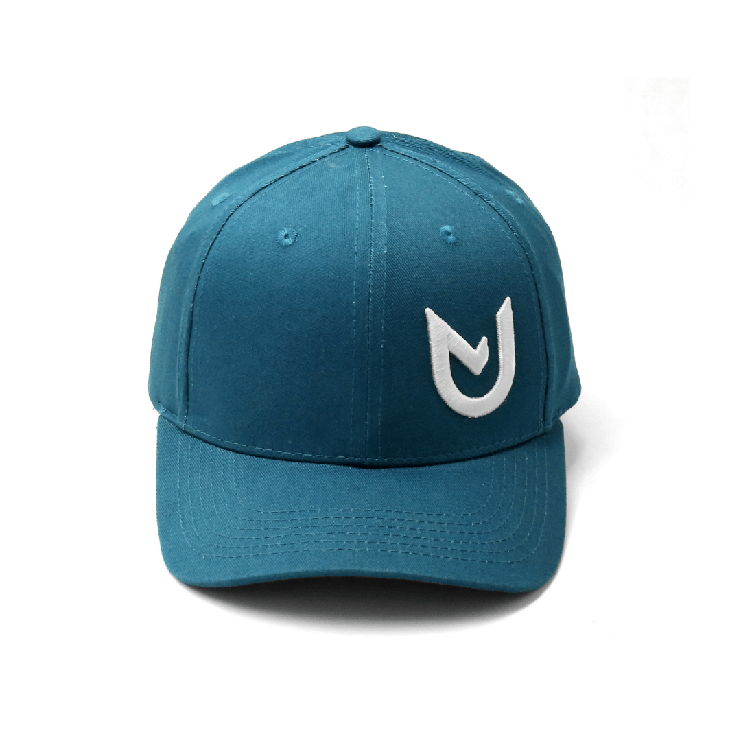 Baseball Cap 3D Blue –  blue UNANIMOUS cap with premium 3D embroidered logo
