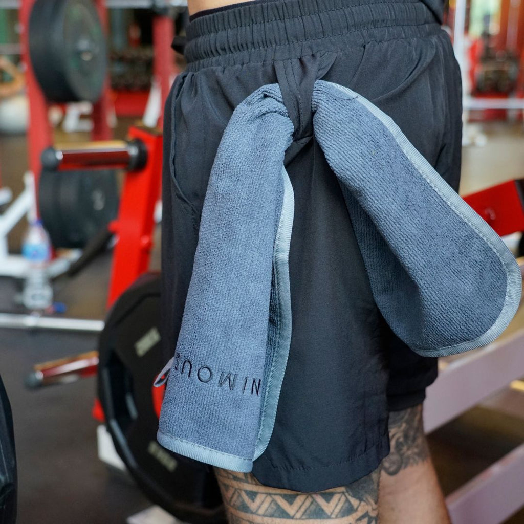 Close-up of the plush 100% Microfiber Terry Cotton texture and feel.