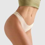 Seamless Sport Thong white — clean look, soft lightweight design ideal for everyday wear