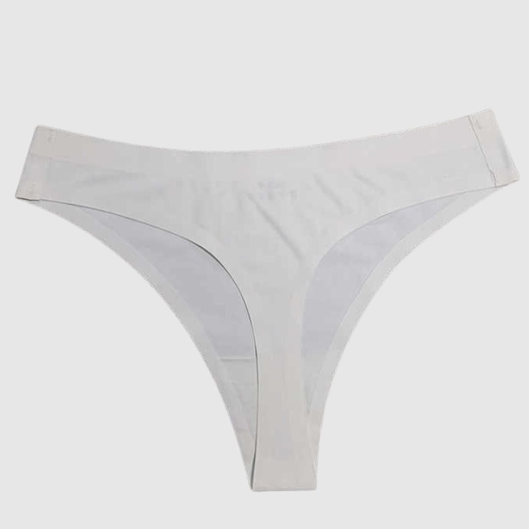 Seamless Sport Thong white soft and lightweight design for everyday wear