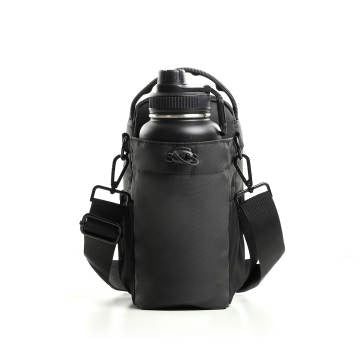 Versatile black sling bag for travel, hiking, and daily urban adventures.